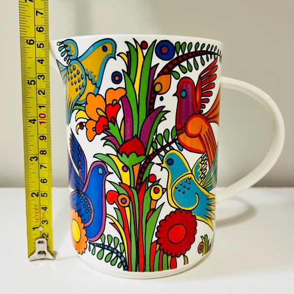 Vintage Villeroy And Boch Acapulco 1967 Rare Vibrant Porcelaine Pitcher - Picture 7 of 8